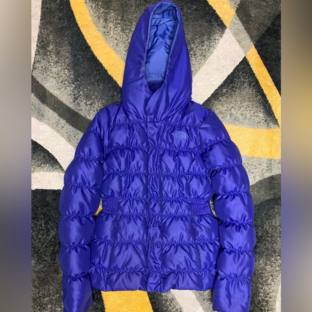 North Face Puffer Jacket 550 Blue
